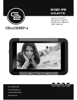 Gogen MXM214FM GALACTIC User Manual предпросмотр