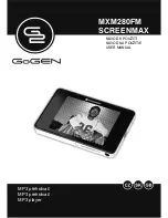 Gogen MXM280FM SCREENMAX User Manual предпросмотр