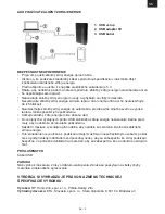 Preview for 5 page of Gogen PB 60001 WB User Manual