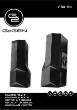 Gogen PSU 103 Installation Manual preview