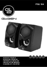 Gogen PSU 104 Installation Manual preview