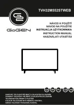 Предварительный просмотр 1 страницы Gogen TVF22M302STWEB Instruction Manual