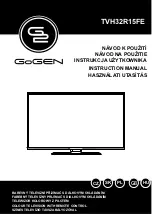 Предварительный просмотр 1 страницы Gogen TVH32R15FE Instruction Manual