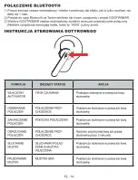 Предварительный просмотр 14 страницы Gogen TWS BAR User Manual