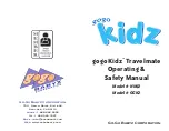 GOGO KIDZ Travelmate NMJ2 Operating & Safety Manual preview