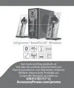 Предварительный просмотр 3 страницы GOgroove BassPULSE GGBP000100GNUS User Manual