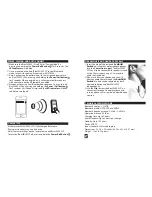 Предварительный просмотр 4 страницы GOgroove BlueSENSE CLP Bluetooth User Manual