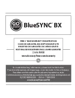 Предварительный просмотр 1 страницы GOgroove bluesync bx User Manual