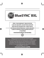 GOgroove BlueSYNC BXL GGBSBXL100BKUS User Manual предпросмотр