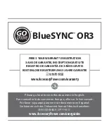 GOgroove BlueSYNC OR3 User Manual preview