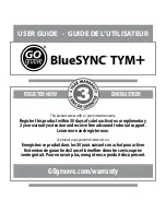 Предварительный просмотр 1 страницы GOgroove BlueSYNC TYM+ User Manual