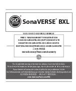 GOgroove GGSVBXL100BKUS Manual preview