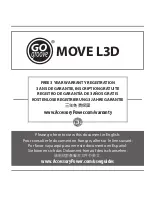 GOgroove MOVE L3D Use Manual предпросмотр