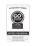 Предварительный просмотр 1 страницы GOgroove SoundCLUTCH Instruction Manual