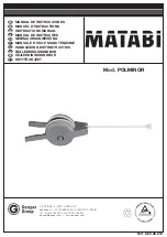 Goizper Group MATABI POLMINOR Instruction Manual preview