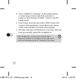 Preview for 16 page of Goji Neckband Bluetooth GINBTSP13 Instruction Manual