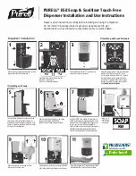 Предварительный просмотр 1 страницы Gojo Purell ES8 Installation And Use Instructions