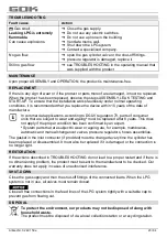 Preview for 23 page of GOK 0249120 Assembly And Operating Manual