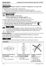 Предварительный просмотр 28 страницы GOK 0271 Assembly And Operating Manual