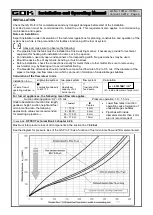 Preview for 3 page of GOK 13512 Series Installation And Operating Manual