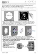 Предварительный просмотр 5 страницы GOK 71 392 00 Manual