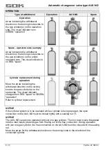 Предварительный просмотр 18 страницы GOK AUV-ND Assembly And Operating Instructions Manual