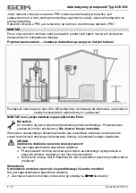 Предварительный просмотр 24 страницы GOK AUV-ND Assembly And Operating Instructions Manual