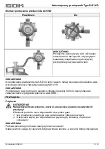 Предварительный просмотр 25 страницы GOK AUV-ND Assembly And Operating Instructions Manual