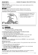 Предварительный просмотр 19 страницы GOK AUV PS 16 bar Assembly And Operating Manual