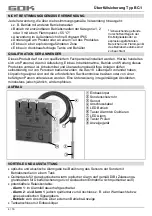 Preview for 4 page of GOK BC-1-2 Assembly And Operating Manual