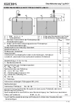 Предварительный просмотр 7 страницы GOK BC-1-2 Assembly And Operating Manual