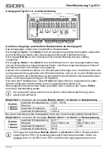 Preview for 10 page of GOK BC-1-2 Assembly And Operating Manual