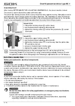 Предварительный просмотр 24 страницы GOK BC-1-2 Assembly And Operating Manual