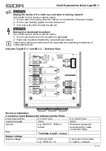 Предварительный просмотр 25 страницы GOK BC-1-2 Assembly And Operating Manual