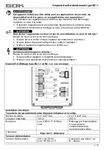 Предварительный просмотр 41 страницы GOK BC-1-2 Assembly And Operating Manual