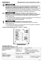 Предварительный просмотр 89 страницы GOK BC-1-2 Assembly And Operating Manual