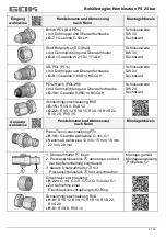 Preview for 9 page of GOK BHK 052 Assembly And Operating Manual