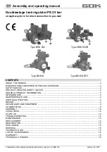 Предварительный просмотр 17 страницы GOK BHK 052 Assembly And Operating Manual