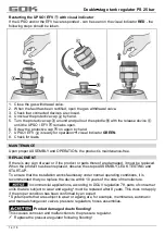 Предварительный просмотр 30 страницы GOK BHK 052 Assembly And Operating Manual