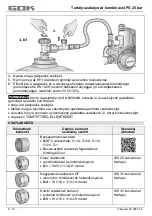 Предварительный просмотр 152 страницы GOK BHK 052 Assembly And Operating Manual