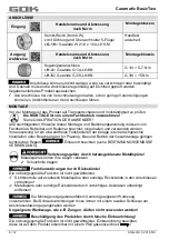 Предварительный просмотр 6 страницы GOK Caramatic BasicTwo Assembly And Operating Manual