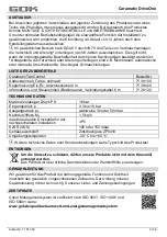 Preview for 9 page of GOK Caramatic DriveOne Assembly And Operating Manual