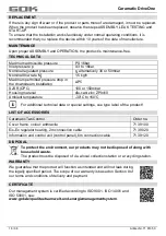 Preview for 18 page of GOK Caramatic DriveOne Assembly And Operating Manual