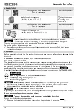 Предварительный просмотр 18 страницы GOK Caramatic Switch Two Assembly And Operating Manual