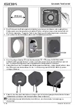 Preview for 6 page of GOK Caramatic TwoControl Assembly And Operating Manual