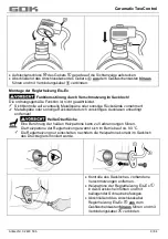 Preview for 9 page of GOK Caramatic TwoControl Assembly And Operating Manual