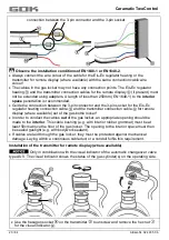 Preview for 20 page of GOK Caramatic TwoControl Assembly And Operating Manual