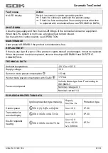 Preview for 23 page of GOK Caramatic TwoControl Assembly And Operating Manual