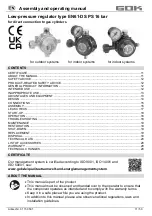 Preview for 11 page of GOK EN61-DS PS Assembly And Operating Manual