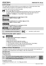 Preview for 12 page of GOK EN61-DS PS Assembly And Operating Manual